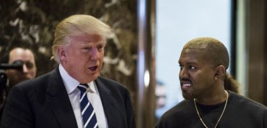 Donald Trump a Kanye West.