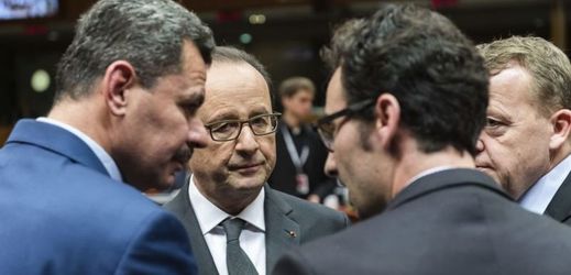 Summit EU. Na snímku je francouzský prezident François Hollande.