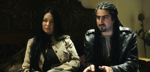 Umar bin Ládin s manželkou.