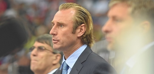 Asistent trenéra českého hokejové reprezentace Václav Prospal.