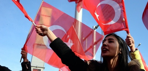 Demonstrace v Turecku (ilustrační foto). 