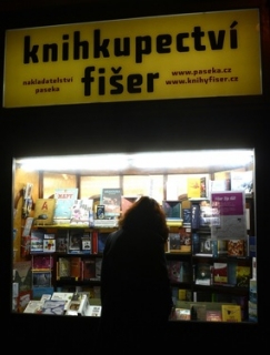 Knihkupectví Fišer.