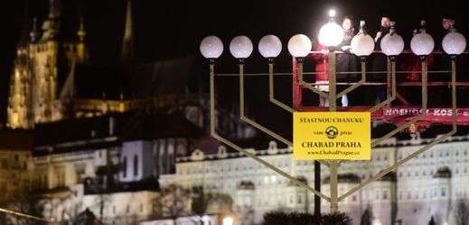 Chanuka v Praze. 