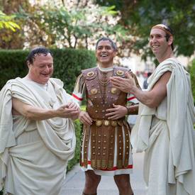 Snímek z amerického filmu Ave, Caesar!