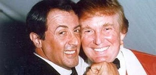 Silvestr Stallone (vlevo) a Donald Trump.