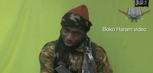 Vůdce teroristické skupiny Boko Haram Abubakar Shekau.