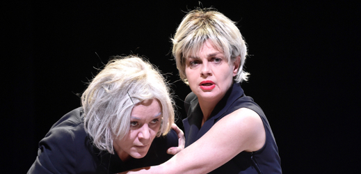 Na snímku z představení Marvinův pokoj Slováckého divadla v Uherském Hradišti zleva Monika Horká jako Ruth a Dana Růžičková.