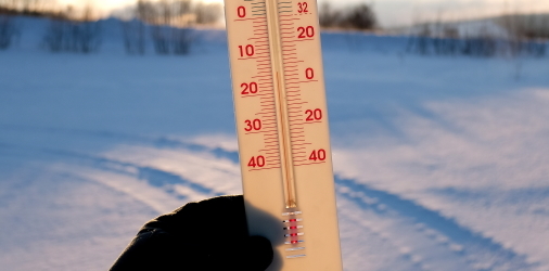 Rtuť na teploměru ukazuje v Polsku již dlouhodobě mrazivě nízké teploty.