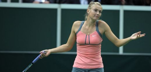Ruská tenisová hvězda Maria Šarapovová.