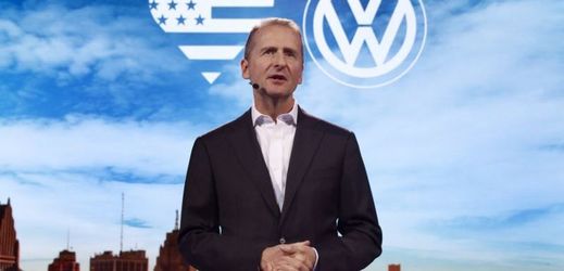 Šéf německého automobilového koncernu Volkswagen Herbert Diess.