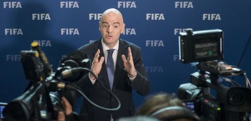 Předseda FIFA a hlavní navrhovatel rozšíření MS Gianni Infantino.