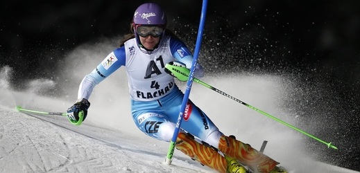 Česká slalomářka Šárka Strachová.