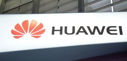 Logo firmy Huawei.