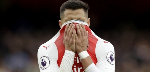Fotbalista Arsenalu Alexis Sánchez.