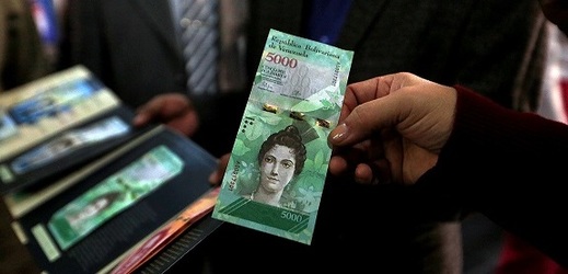 Ve Venezuele mají nové bankovky.