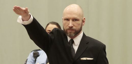 Extremista Breivik, který zabil v Norsku 77 lidí.