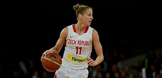 Basketbalistka Kateřina Elhotová.