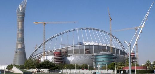 Stadiony rozestavené pro mistrovství světa ve fotbale v Kataru.