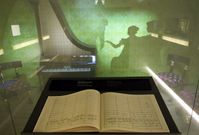 Výstava věnovaná Chopinovi ve Varšavském muzeu.