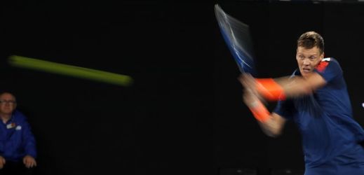 Zklamaný Tomáš Berdych se poroučel z Australian Open.