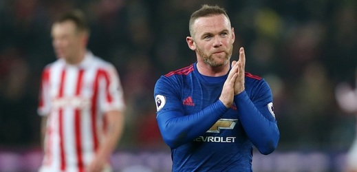 Nejlepší historický střelec Manchesteru United Wayne Rooney.