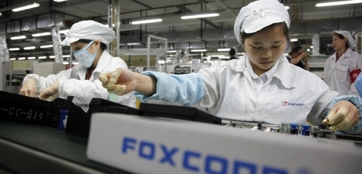 Společnost Foxconn sídlí v Tchajwanu. 