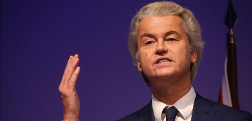 Šéf nizozemských nacionalistů a antiislamistů Geert Wilders.