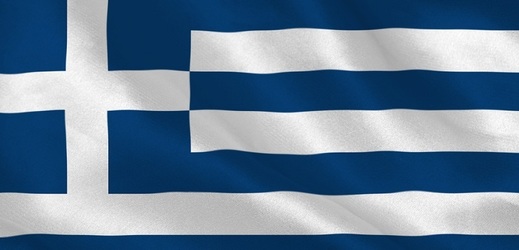Řecká vlajka. 