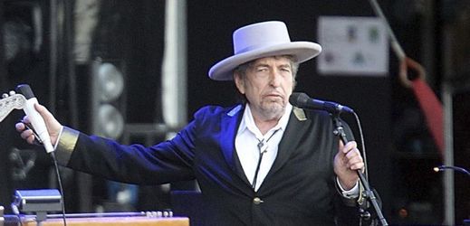 Americký zpěvák Bob Dylan.