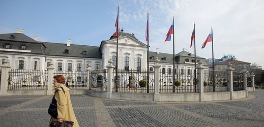 Prezidentský palác v Bratislavě.
