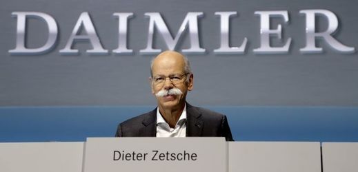 Ředitel německé automobilky Daimler, Dieter Zetsche.