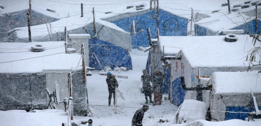 Řekové protestovali proti podmínkám v uprchlických táborech (ilustrační foto).