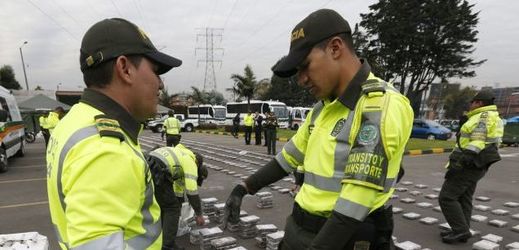 Kolumbijská policie (ilustrační foto). 