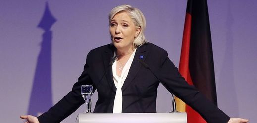 Předsedkyně francouzské krajně pravicové Národní fronty Marine Le Penová.