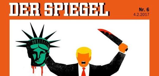 Obálka německého týdeníku Der Spiegel.