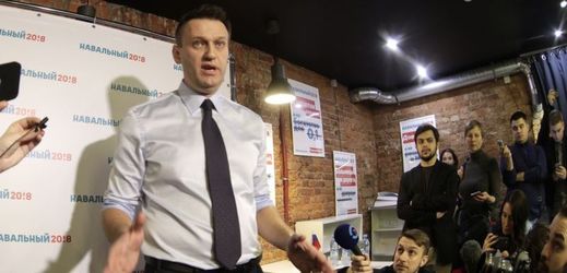 Ruský opoziční předák Alexej Navalnyj.
