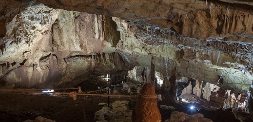 Nově nalezená jeskyně v Izraeli. 