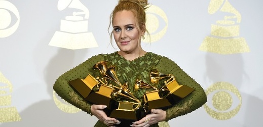 Britská zpěvačka Adele.