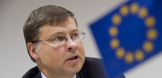 Místopředseda Evropské komise Valdis Dombrovskis.