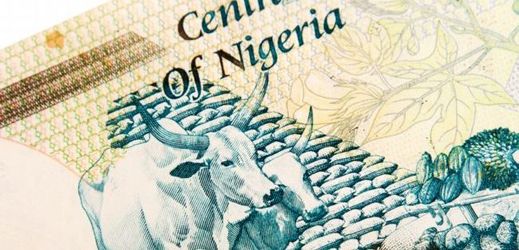 Nigerijská bankovka.