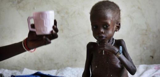 Jižní Súdán čelí hladomoru.