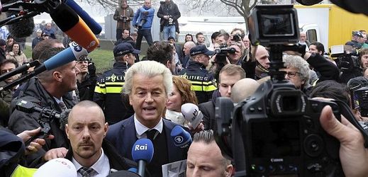 Šéf nizozemských nacionalistů Geert Wilders.
