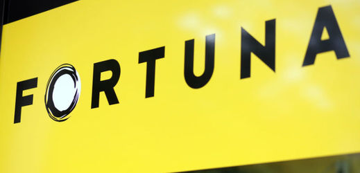 Logo sázkové kanceláře Fortuna. 