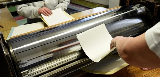 Výroba papíru.