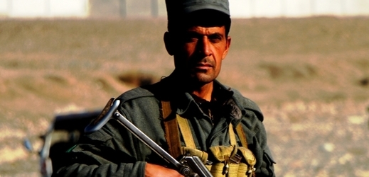 Afghánský policista.