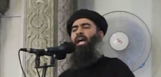 Vůdce teroristické organizace IS abú Bakr Bagdádí. 