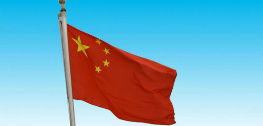 Čínská vlajka (ilustrační foto). 