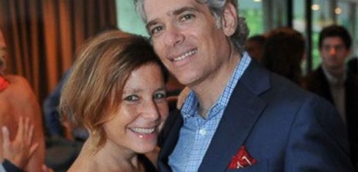 Americká spisovatelka Amy Krouse Rosenthalová s manželem.