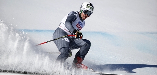 Italský lyžař Peter Fill.