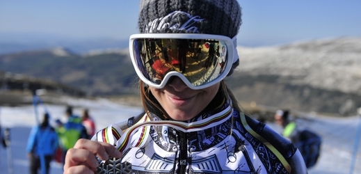 Snowboardistka Ester Ledecká.